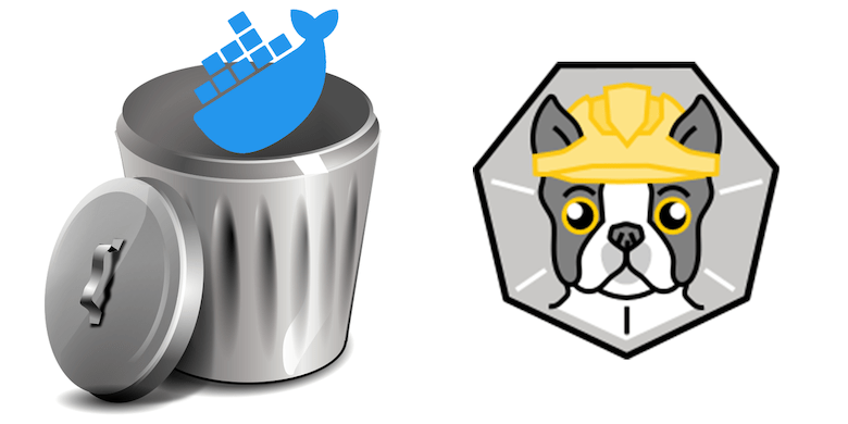 logo with docker and buildah